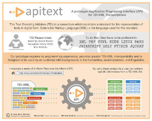 Apitext infographic poster